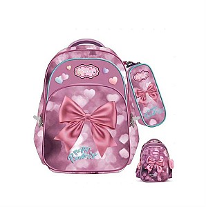 Ghiozdan cu penar ST04665, 2 compartimente