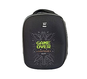 Ghiozdan Miqiney ST04808 / 62860, 2 compartimente, negru