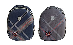 Ghiozdan Miqiney ST04811 / 72827, 2 compartimente, 3 culori