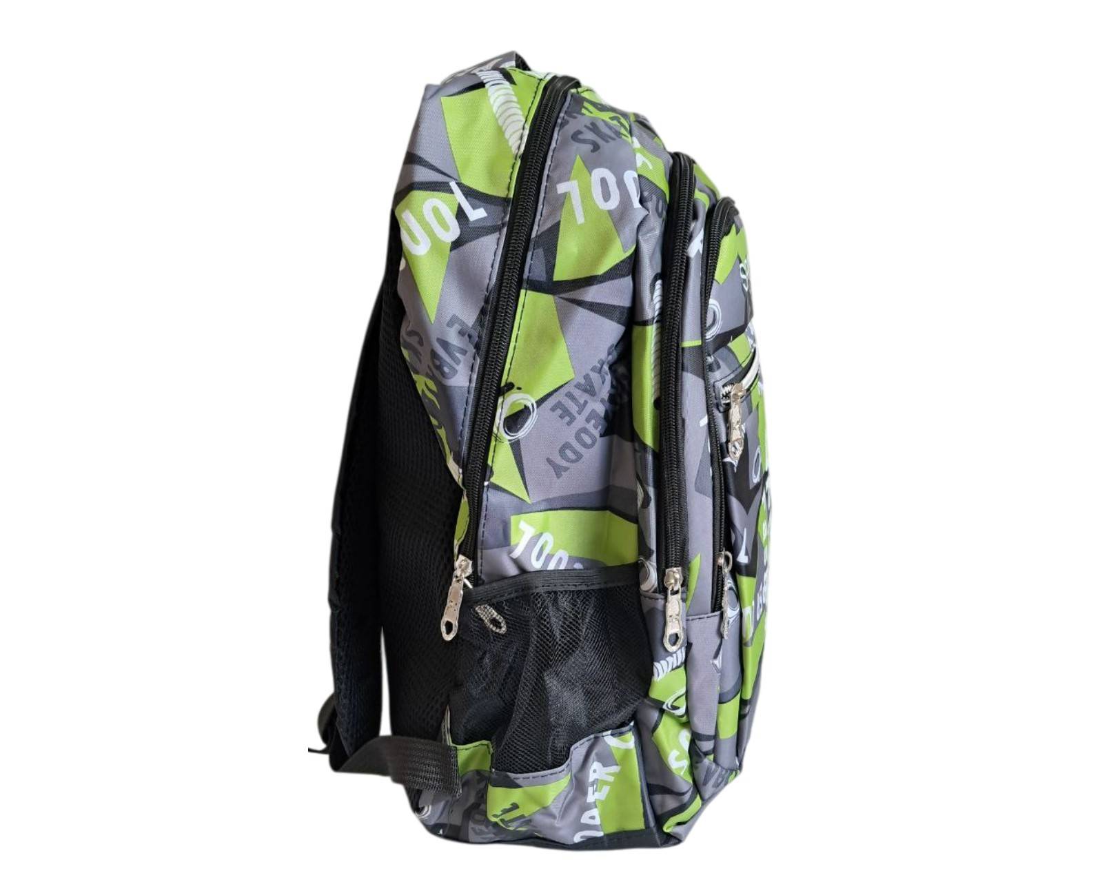 Ранец ST04835 / 9760, 3 отделения, зеленый