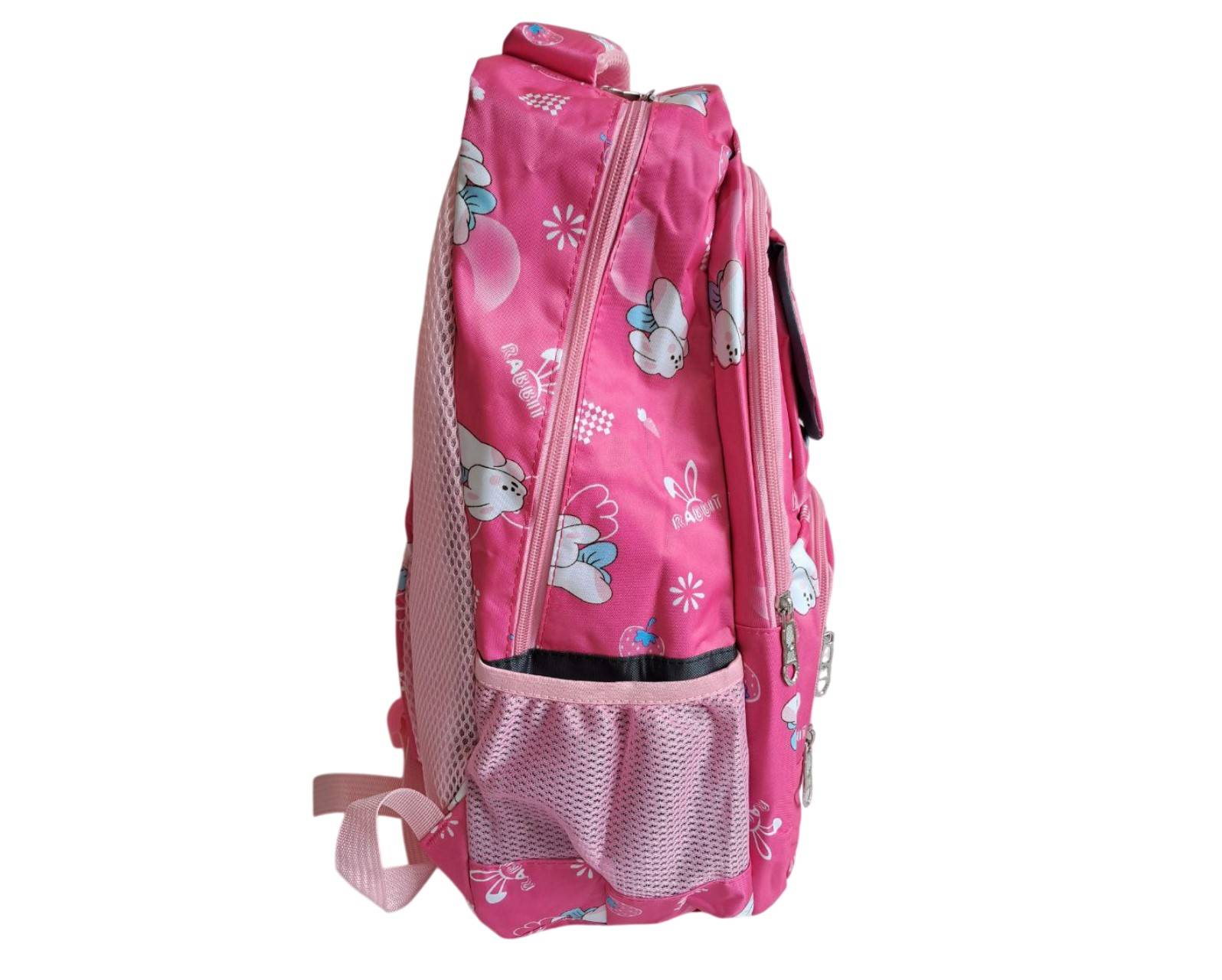 Ghiozdan ST04851 / 8022, 2 compartimente, rosu-roz