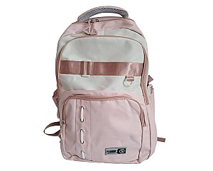 Ghiozdan ST04899 / 2239, 2 compartimente, roz