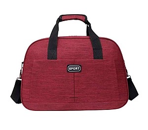 Geanta sportiva ST04995, 2 compartimente, rosu