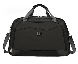 Geanta sportiva ST05004, 2 compartimente, negru