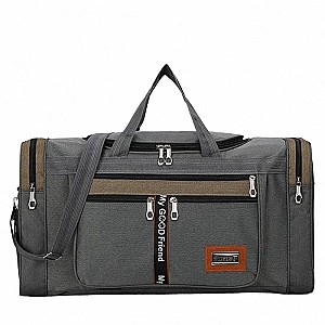 Сумка спортивная ST05008, 2 отделения, серый