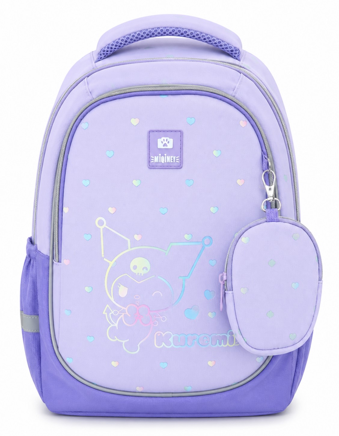 Ghiozdan 3 sectii ST05117 liliac