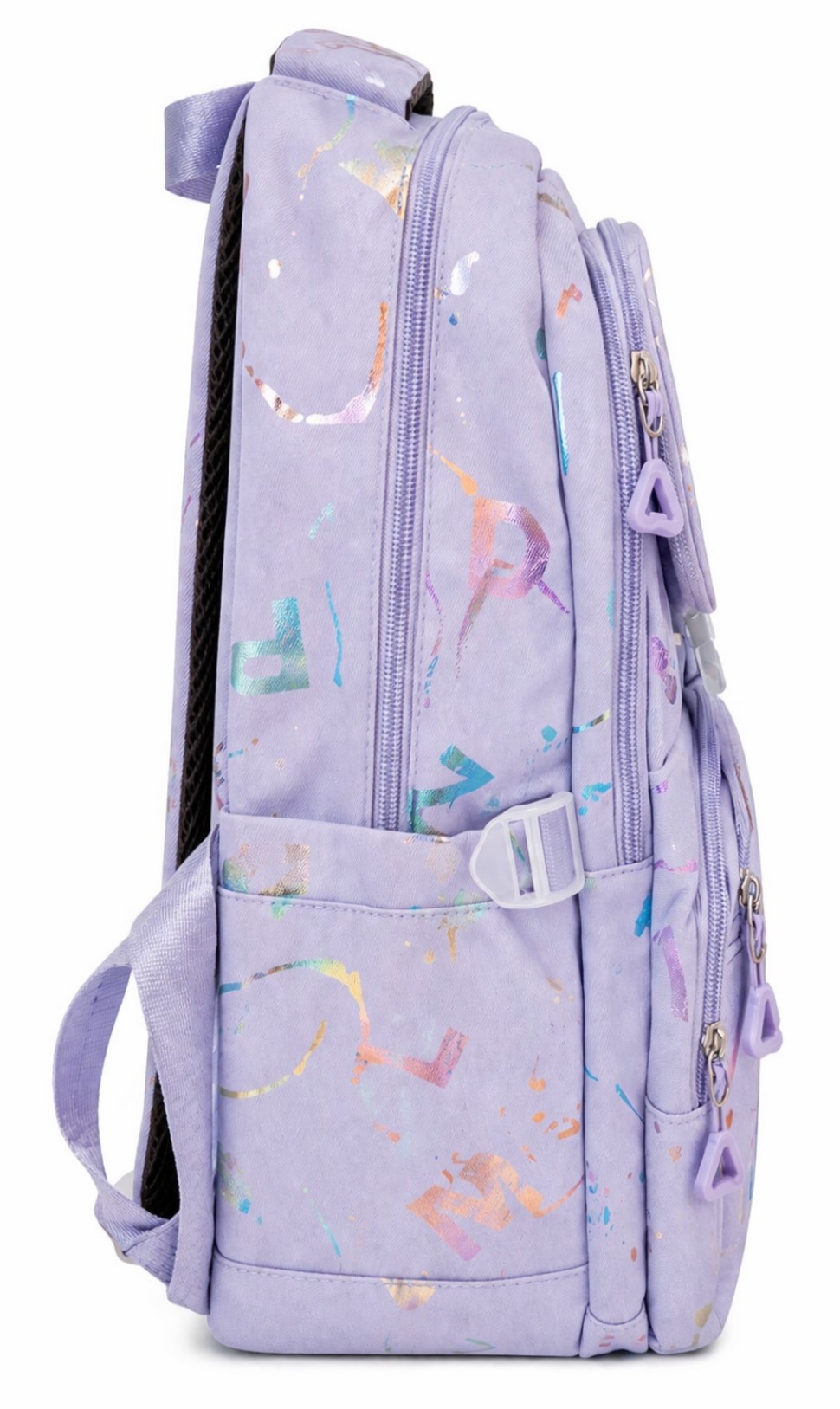 Ghiozdan 2 sectii ST05181 liliac