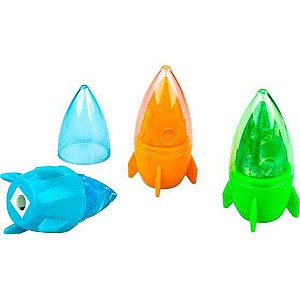 Точилка 89558 Rocket, пластиковая, с ластиком, с контейнером