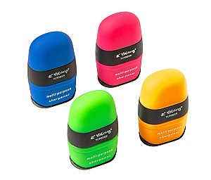 Ascutitoare Yalong 90059YL, container din plastic, 2 lami