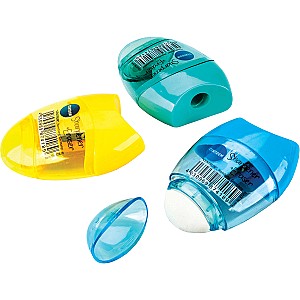 Ascutitoare Centrum 87418 plastic, radiera, container