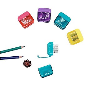 Ascutitoare Yalong 191655 YL, plastic, container, 2 lami