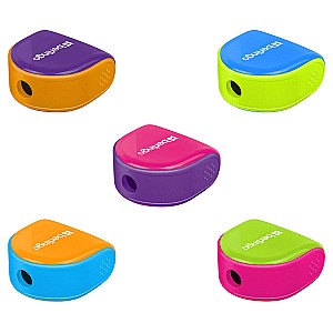 Ascutitoare Berlingo BBP15018 Fuze Ergo, cu container, asortat