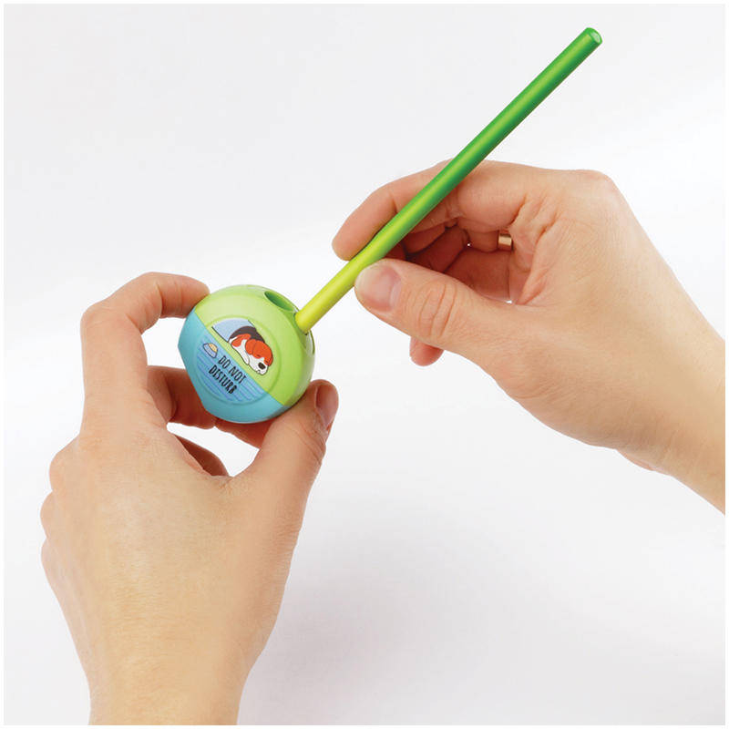 Точилка MESHU 332181 Best Friend, двойная, с контейнером, ассорти