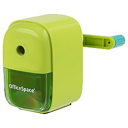 Ascutitoare mecanica corp plastic, verde OfficeSpace SH67034
