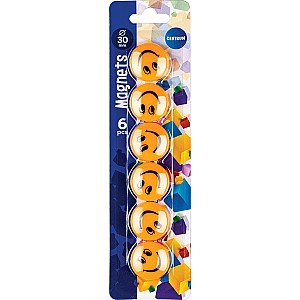 Set magnete Centrum 82713 Smile 3 cm, 6 bucati