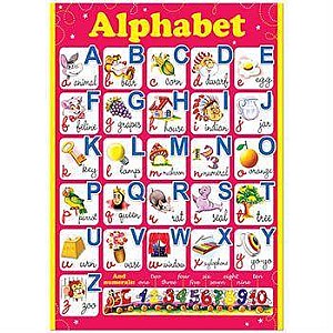 Alfabet ST-03, alfabet roman, cu imagini