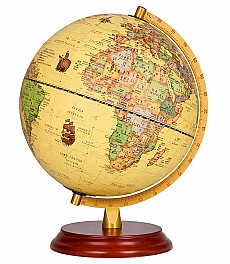 Glob cu harta politica a lumii, d=23 cm ST05052 cu iluminare