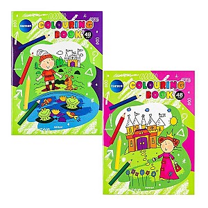 Carte de colorat Centrum 82100 A4 48 foi