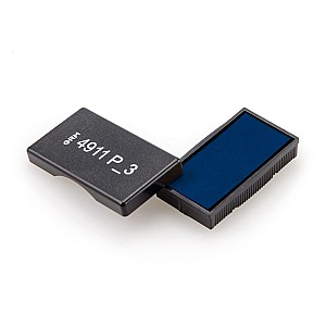 Pernuta pentru stampila Nr 3 GRM, albastru, schimb