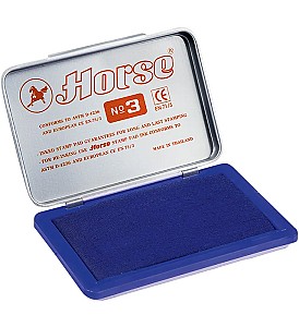 Pernuta pentru stampila Nr. 3, albastru