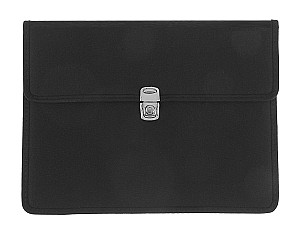 Servieta textil 179 Colegiu, cu lacata, negru