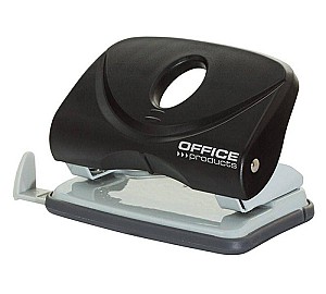 Perforator OFFICE PRODUCTS 18051411-05, pina la 20 foi, negru
