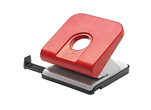 Perforator Novus 025-0308 Master, pina la 25 foi, rosu