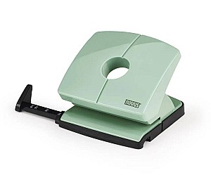 Perforator Novus 025-0653 B 220, pina la 20 foi, verde pastel