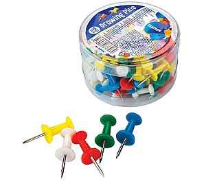 Pioneze-cuie Centrum 83796 colorate, 100 bucati