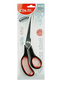 Foarfece 95 DLES, 25 cm, insertii de cauciuc