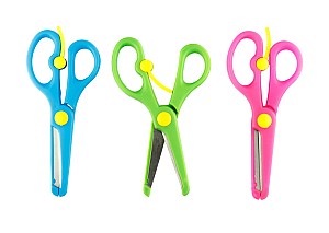 Foarfece pentru copii 7009, 13 cm, lucios