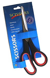 Foarfece 04067ST, 18,5 cm, insertii de cauciuc