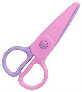 Foarfece pentru copii Yalong 206107 YL, 13 cm, roz