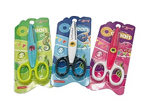 Ножницы фигурные Yalong 206101 YL Ocean Zig Zag, 13 см