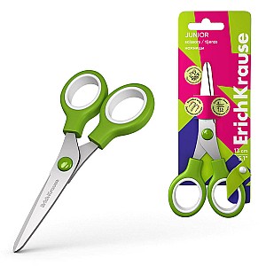 Foarfece ErichKrause 35505, 13 cm, Junior, asortat, blister