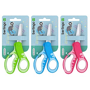 Foarfece Berlingo DNN14091 cu rigla 13,5 cm asortat