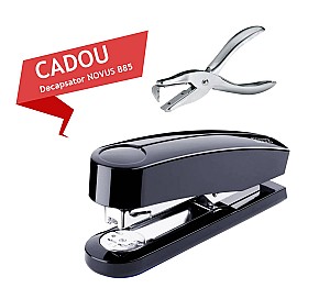 Степлер Novus Нр 24, 020-1267, B 4, 40 листов, черный