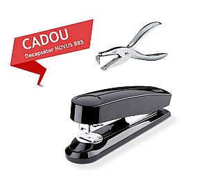 Степлер Novus Нр 24, 020-1423, B 4FC, 50 листов, черный