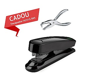 Степлер Novus Нр 24, 020-1933, B 4FC re+new, 50 листов, черный