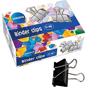 Bindere Centrum 81832, 41mm, negru, 12 buc.