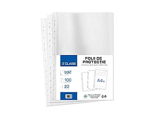 Folii de protectie, A4, 20mkm Mat 100 bucati