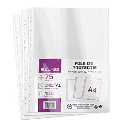 Folii A4  75mic cristal 100 buc. CLASS  ST02691