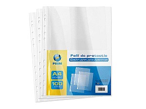 Folii de protectie, A4, 100mkm Cristal 100 bucati