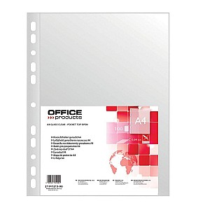 Folii de protectie OFFICE PRODUCTS 21141215-90, A4, 40mkm, 100 bucati