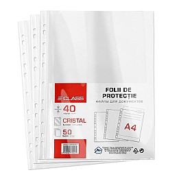 Folii A4  40mic cristal  50 buc. CLASS  ST05047