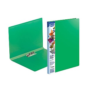 Mapa cu clema laterala Forofis 91190, A4, 0.60mm, verde