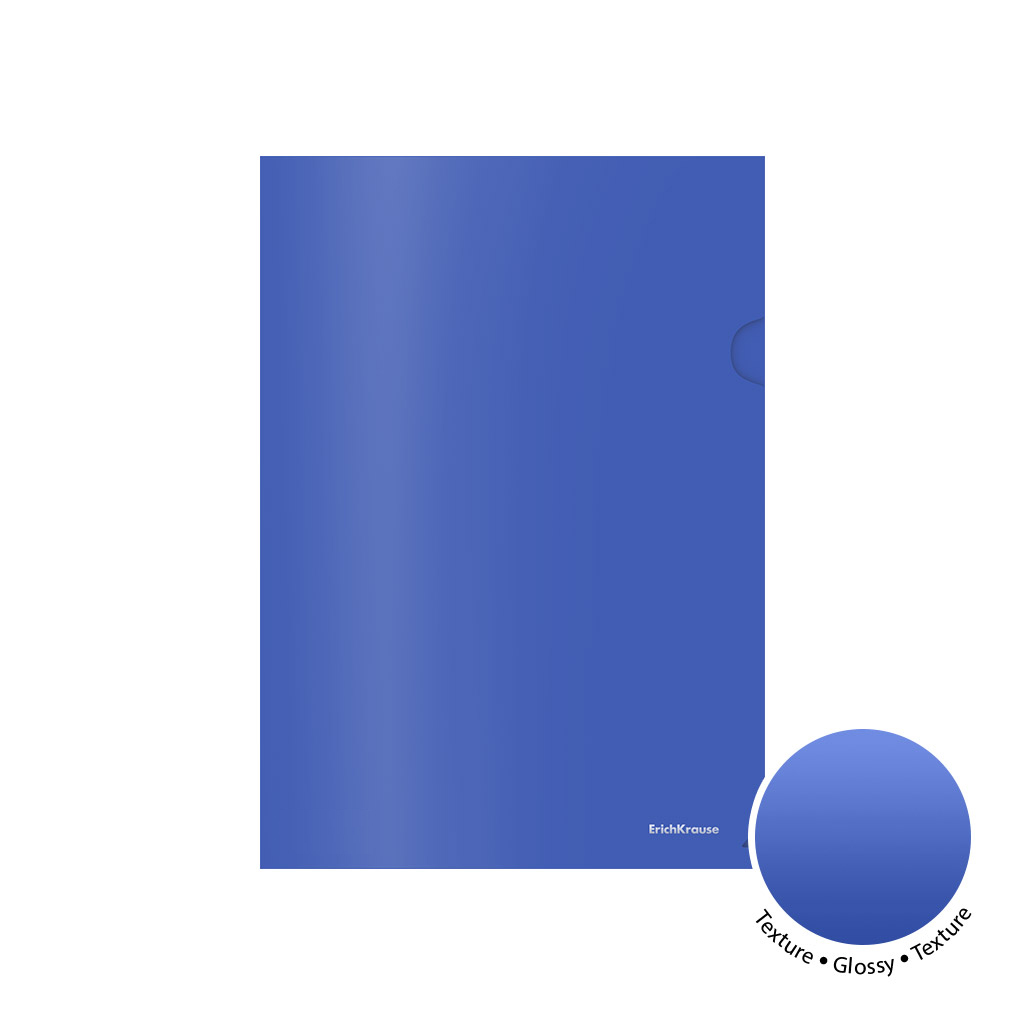 Папка-уголок A4 ErichKrause 59119 180мкм ассорти