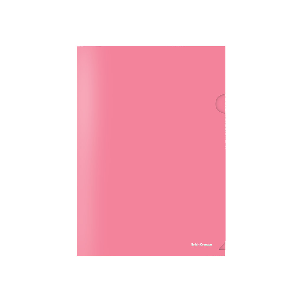 Папка-уголок A4 ErichKrause 59123 180мкм ассорти