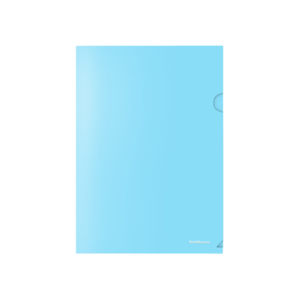 Папка-уголок A4 ErichKrause 59123 180мкм ассорти