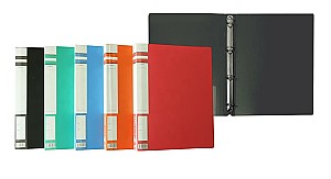 Mapa din plastic cu 4 inele 5304A HJ, A4, asortat